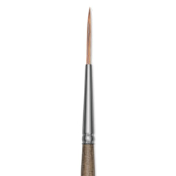 Princeton Pro Series 6000 Brush - Liner, Long Handle, Size 1, close up