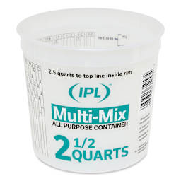 Plastic Tub - 2 1/2 qt, front