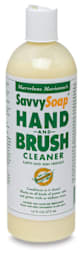 Marvelous Marianne's SavvySoap Cleaner - Front of Hand and Brush cleaner 16 oz bottle 