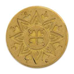Manuscript Large Sealing Coins - Top view of Mandala Seal 