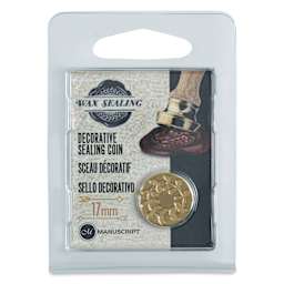 Manuscript Small Sealing Coin - Foliage, front of packaging