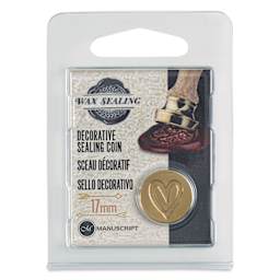 Manuscript Small Sealing Coin - Heart, front of packaging