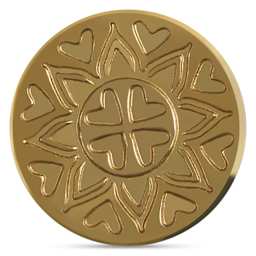 Manuscript Small Sealing Coin - Mandala