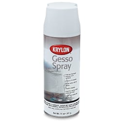 Krylon Gesso Spray - Front of 10 oz can shown