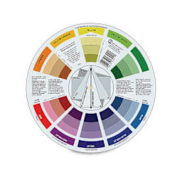Artist's Color Wheel - Standard Version, 9-1/4" (back)