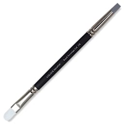 Acrylic Colour Shaper - Angled view showing Bright and Flat ends