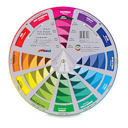 Mixing Wheel - 7 3/4", CMY Primary Mixing back