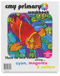 CMY Primary Mixing Wheel - Front of Mixing Workbook shown
