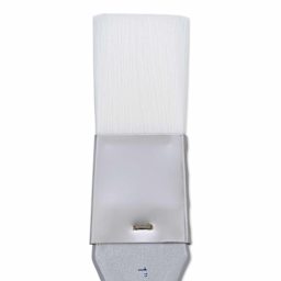 Silver Brush Silverwhite Synthetic Brush - Edgewater Wash, Short Handle, 1", close-up