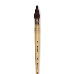 Raphaël Kazan Squirrel Quill Mop Brush - Mop, Size 2