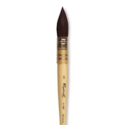 Raphaël Kazan Squirrel Quill Mop Brush - Mop, Size 5