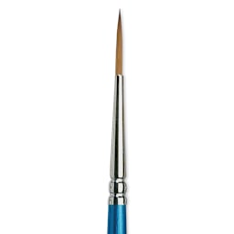 Winsor & Newton Cotman Watercolor Brush - Designers' Round, Short Handle, Size 2