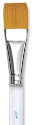 Winsor & Newton Series 995 Flat Wash Brushes - Closeup of single brush 