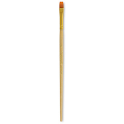 Dynasty Golden Nylon Brush - Flat Shader, Refill Brush, Size 6