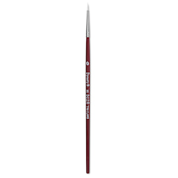 Dynasty Fine White Synthetic Brush - Round, Refill Brush, Size 0