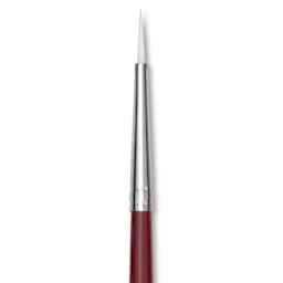 Dynasty Fine White Synthetic Brush - Round, Refill Brush, Size 2 close-up