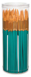 Princeton Golden Nylon Brush Canister