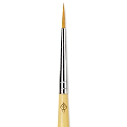 Da Vinci Junior Synthetic Brush - Round, Short Handle, Size 2 close-up