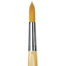 Da Vinci Junior Synthetic Brush - Round, Short Handle, Size 20 close-up