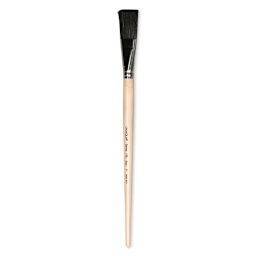 Crayola Black Bristle Easel Brush - Size 1"
