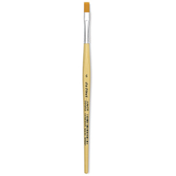 Da Vinci Junior Synthetic Brush - Bright, Short Handle, Size 6
