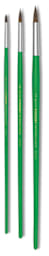 Blick Economy Ox/Pony Hair Brushes - 3 Round Brushes upright
