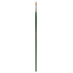 Blick Economy Golden Taklon Brush - Round, Long Handle, Size 4