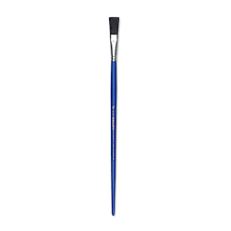 Blick Scholastic Black Bristle Brush - Extended, Long Handle, Size 1/2"