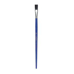 Blick Scholastic Black Bristle Brush - Easel, Long Handle, Size 1/2"