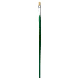 Blick Economy White Bristle Brush - Filbert, Size 8