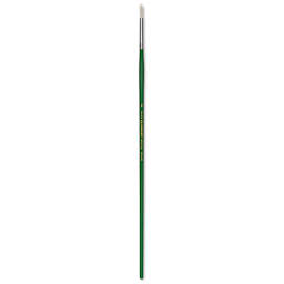 Blick Economy White Bristle Brush - Round, Size 2