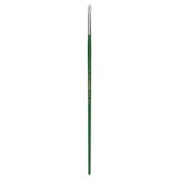 Blick Economy White Bristle Brush - Round, Size 4