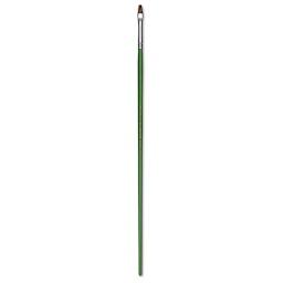 Blick Economy Sable Brush - Flat, Long Handle, Size 4