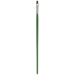 Blick Economy Sable Brush - Flat, Long Handle, Size 8