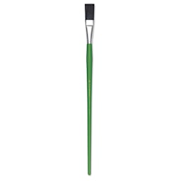 Blick Economy Black Bristle Brush - Easel Brush, Long Handle, 3/4"