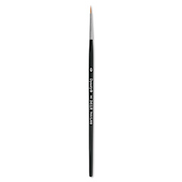 Dynasty Finest Golden Synthetic Brush - Round, Refill Brush, Size 0