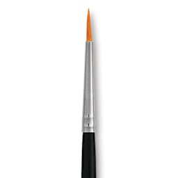 Dynasty Finest Golden Synthetic Brush - Round, Refill Brush, Size 2 close up