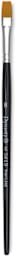 Dynasty Finest Golden Synthetic Shader Brushes - One single Size 8 brush shown vertically