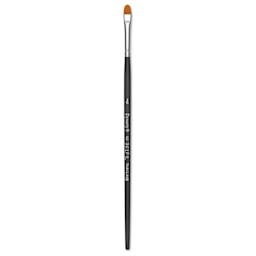 Dynasty Finest Golden Synthetic Brush - Filbert, Size 4