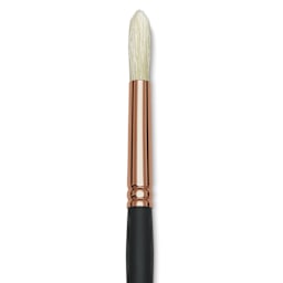 Blick Masterstroke Interlocking Bristle Brush - Round, Long Handle, Size 8