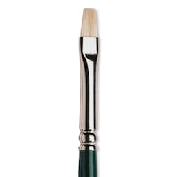 Winsor & Newton Winton Hog Bristle Brush - Bright, Long Handle, Size 1