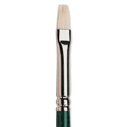 Winsor & Newton Winton Hog Bristle Brush - Bright, Long Handle, Size 3