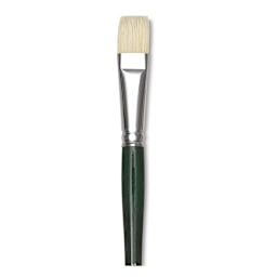 Winsor & Newton Winton Hog Bristle Brush - Bright, Long Handle, Size 10