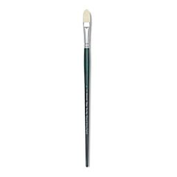 Winsor & Newton Winton Hog Bristle Brush - Filbert, Long Handle, Size 8