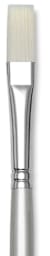 Winsor & Newton Artisan Brush - Flat, Long Handle, Size 12 close up