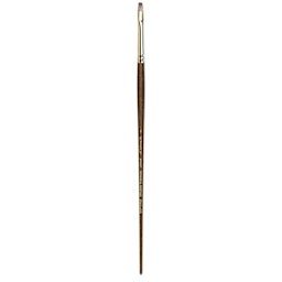 Winsor & Newton Monarch Mongoose Brush - Bright, Long Handle, Size 0