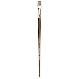 Winsor & Newton Monarch Mongoose Brush - Flat, Long Handle, Size 14