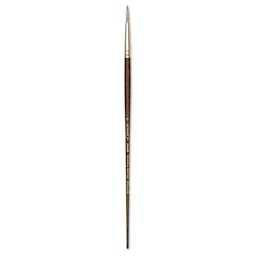 Winsor & Newton Monarch Mongoose Brush - Round, Long Handle, Size 6