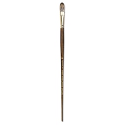 Winsor & Newton Monarch Mongoose Brush - Filbert, Long Handle, Size 14