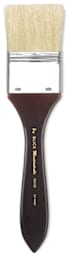 Blick Masterstroke Pure White Hog Bristle Skywash - Brush shown upright
